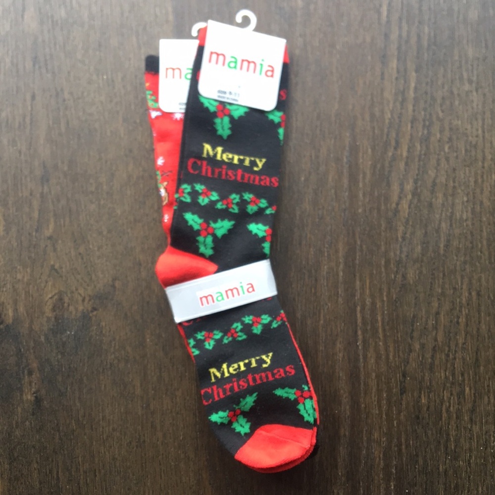Mamia Fashion Socks Christmas 2 Pairs